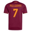 Camisola + Calções AS Roma Pellegrini 7 Criança Equipamento 1ª 2025-26